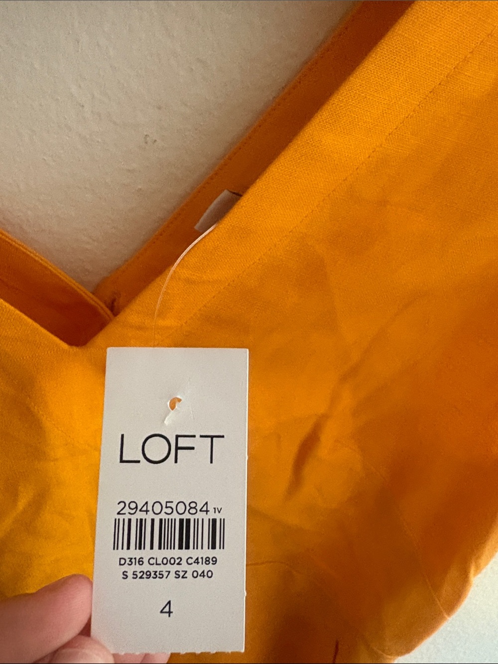 Loft Linen Blend Dress - Picture 5 of 5